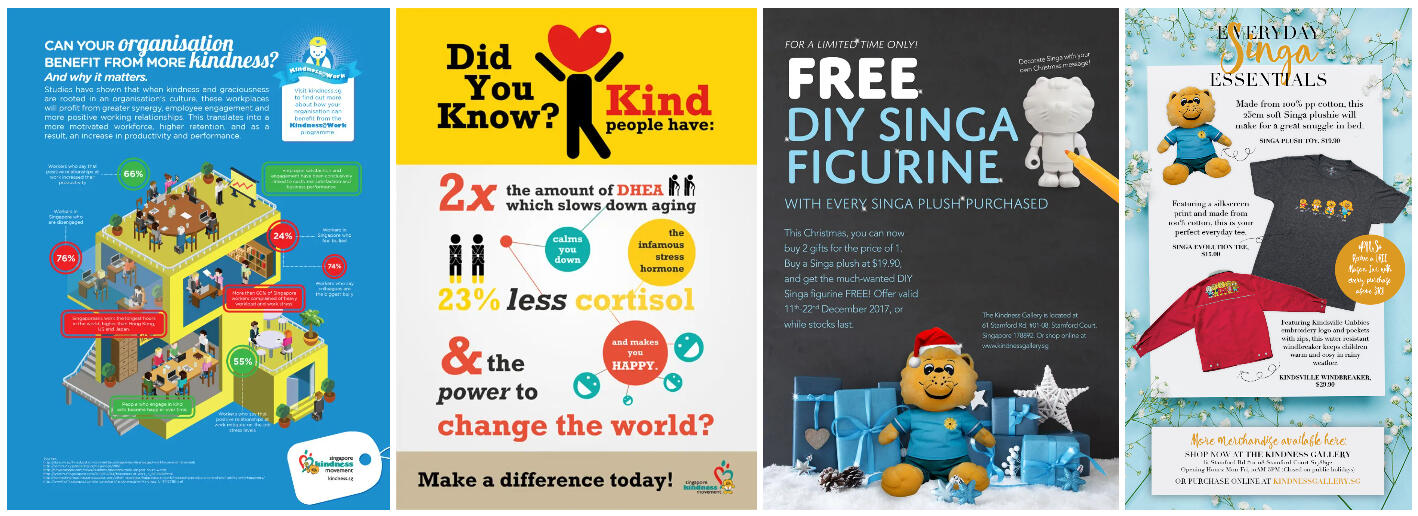 Singapore Kindness Movement Infographics